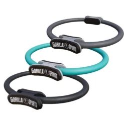 Gorilla Sports Pilates Ring rutschfest 36 cm inkl, Anleitung und Tragebeutel Türkis New
