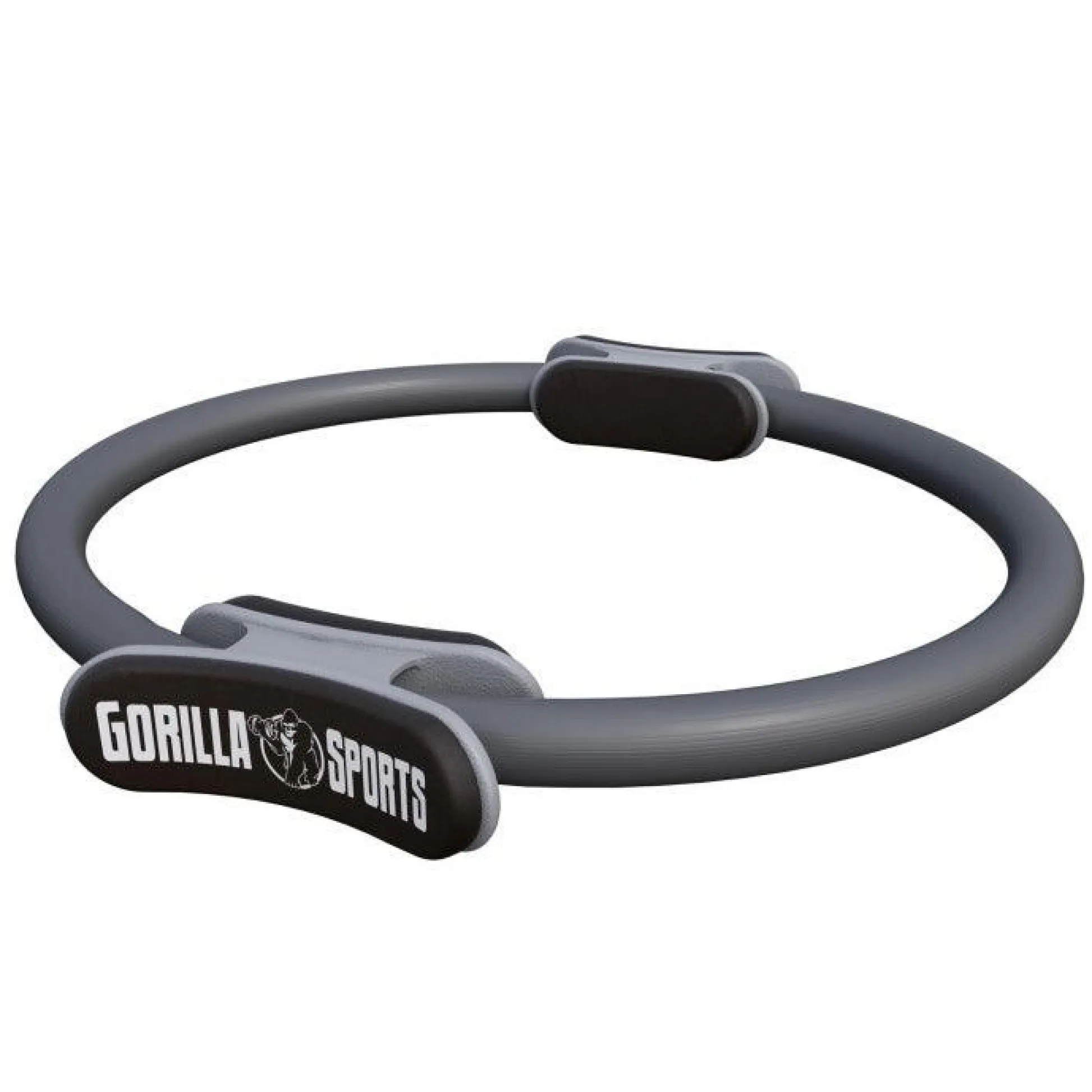 Gorilla Sports Pilates Ring rutschfest 36 cm inkl, Anleitung und Tragebeutel Grau Best