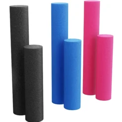 Gorilla Sports Pilates Rolle 60/90 cm lang und 15 cm hoch Blau Outlet