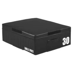 Gorilla Sports Plyo Box Soft mit Klettverschluss 15 - 60 cm Schwarz Best
