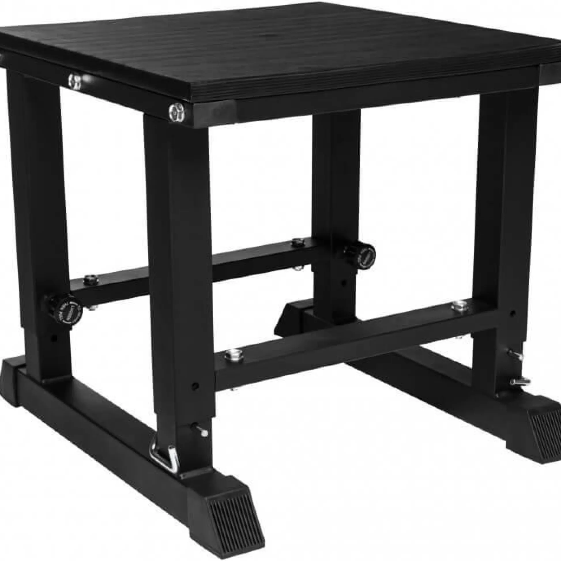 Gorilla Sports Plyo Box verstellbar mit rutschfester Oberfläche Schwarz Outlet