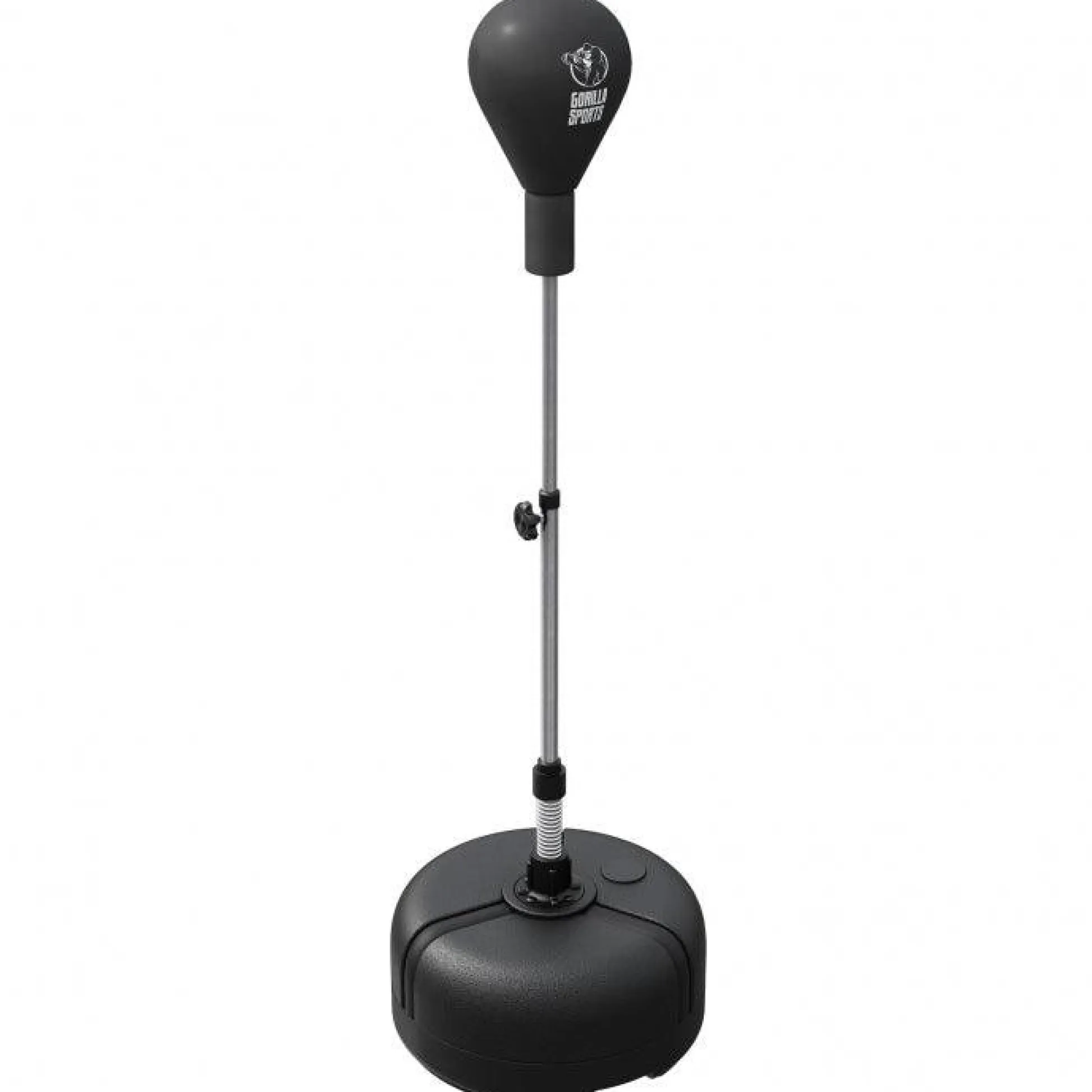 Gorilla Sports Punchingball höhenverstellbar Schwarz Discount
