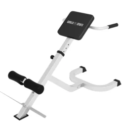 Gorilla Sports Rückenstrecker verstellbar Weiss New