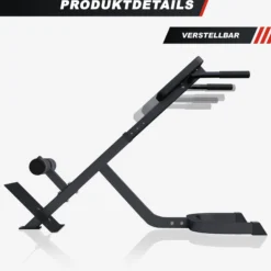 Gorilla Sports Rückenstrecker verstellbar Weiss New
