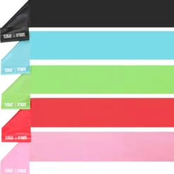 Gorilla Sports Resistance Band aus Latex 120 - 200 cm Grün Clearance