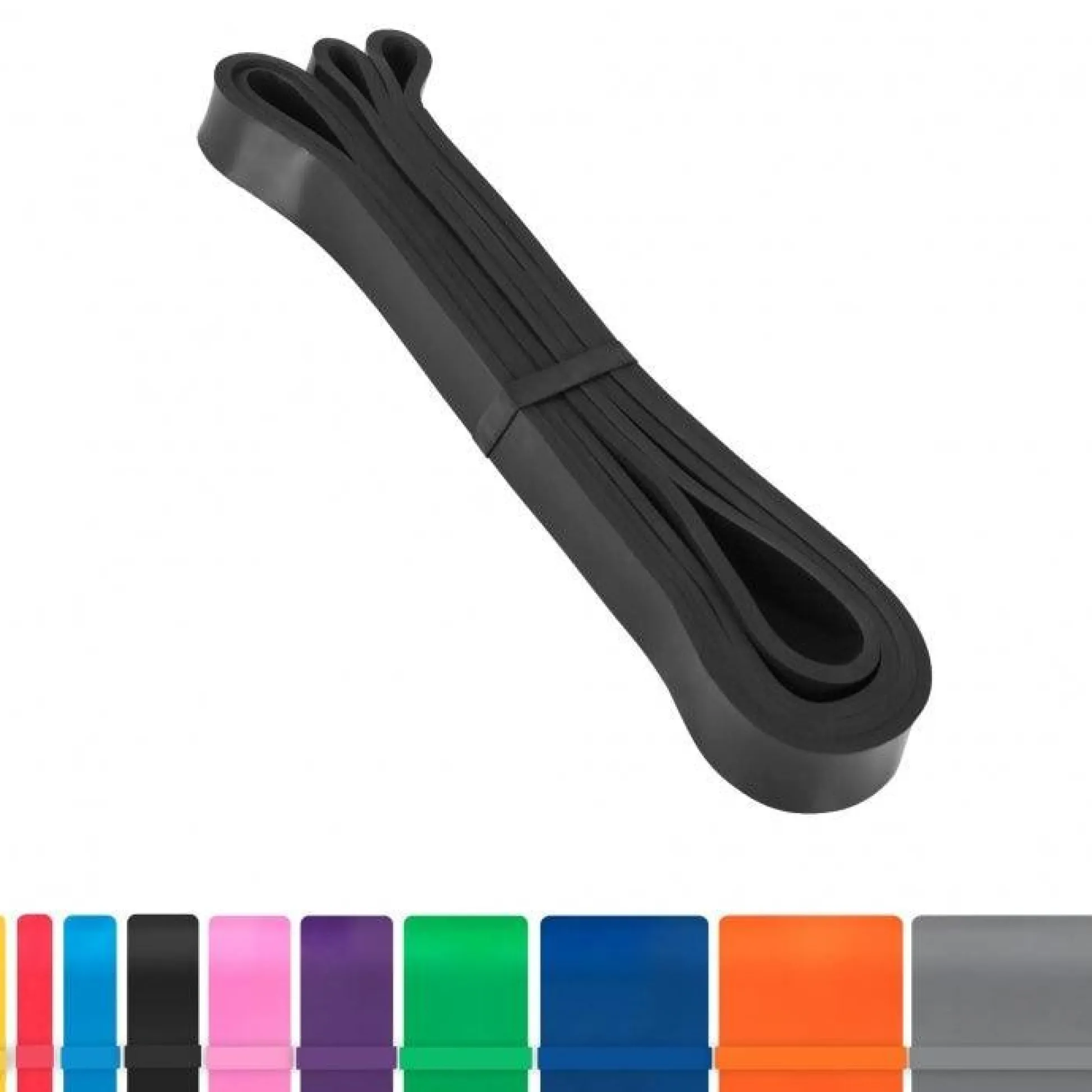 Gorilla Sports Resistance Band aus Latex 1 - 91 kg Orange Sale