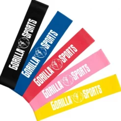 Gorilla Sports Resistance Band Loop aus Latex 4,5 - 15,8 kg Schwarz Online