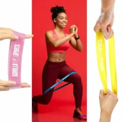 Gorilla Sports Resistance Band Loop aus Latex 4,5 - 15,8 kg Gelb Outlet