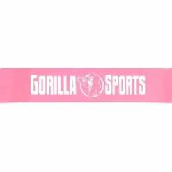 Gorilla Sports Resistance Band Loop aus Latex 4,5 - 15,8 kg Pink