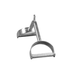 Gorilla Sports Rudergriff Parallelgriff breit Silber Hot