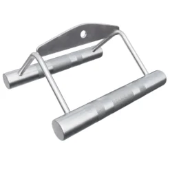 Gorilla Sports Rudergriff V-Griff breit Silber