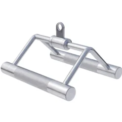 Gorilla Sports Rudergriff V-Griff breit inkl, Drehgelenk Silber Online