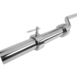 Gorilla Sports Safety Squat Bar gepolstert 220 cm Olympia Silber New