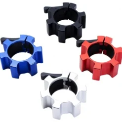 Gorilla Sports Schnellverschluss 2er Set Olympia Rot Hot