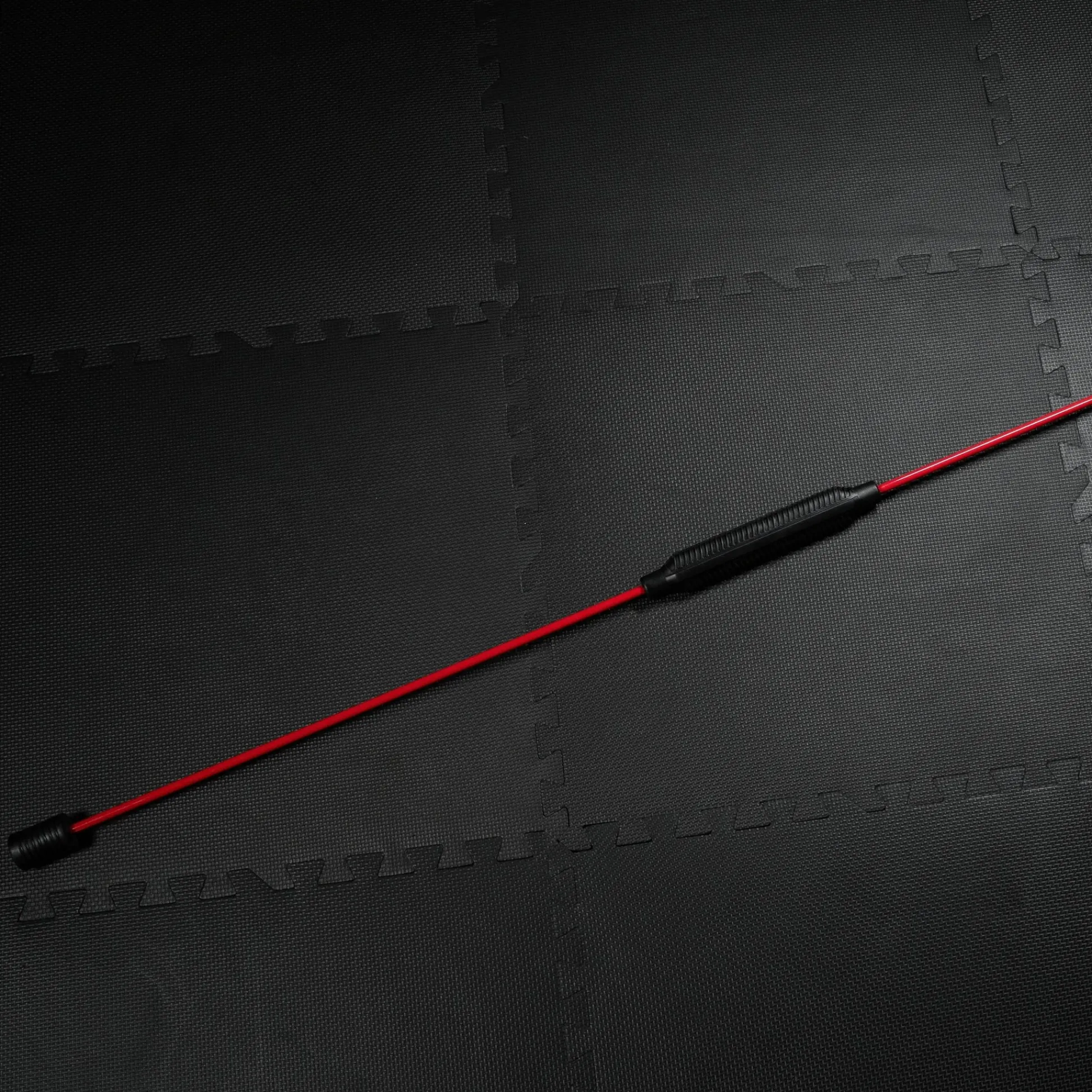 Gorilla Sports Schwingstab flexibel 160 cm Schwarz / Rot Discount