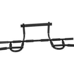 Gorilla Sports Sit Up Bank + Multifunktions Pull Up Bar Set Schwarz New