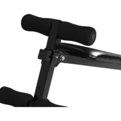 Gorilla Sports Sit Up Bank + Multifunktions Pull Up Bar Set Schwarz New