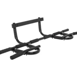 Gorilla Sports Sit Up Bank + Multifunktions Pull Up Bar Set Schwarz New