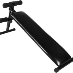 Gorilla Sports Sit Up Bank + Multifunktions Pull Up Bar Set Schwarz New