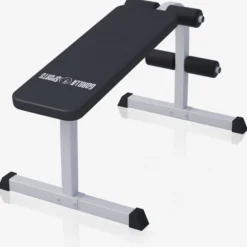 Gorilla Sports Sit Up Hantelbank /Schwarz Weiss Best