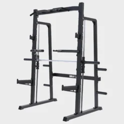 Gorilla Sports Smith Machine Half Rack Schwarz Outlet