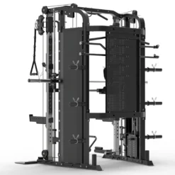Gorilla Sports Smith Machine X5 mit Gewichten Schwarz Outlet