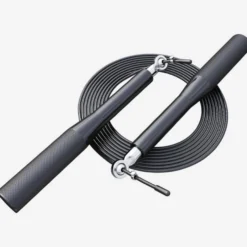 Gorilla Sports Springseil mit geriffelten Griffflächen 300 cm verstellbar Schwarz Outlet