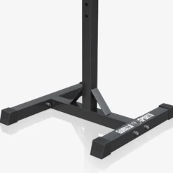 Gorilla Sports Squat Rack Hantelständer mobil verstellbar Schwarz Clearance