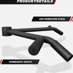 Gorilla Sports T-Bar Row Rudergriff Schwarz Best