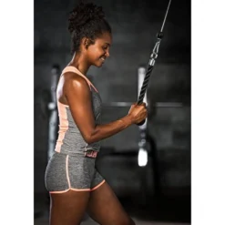 Gorilla Sports Trizepsseil Einhand aus Nylon Schwarz Clearance