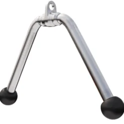 Gorilla Sports Trizeps V-Griff breit inkl, Drehgelenk Silber Hot