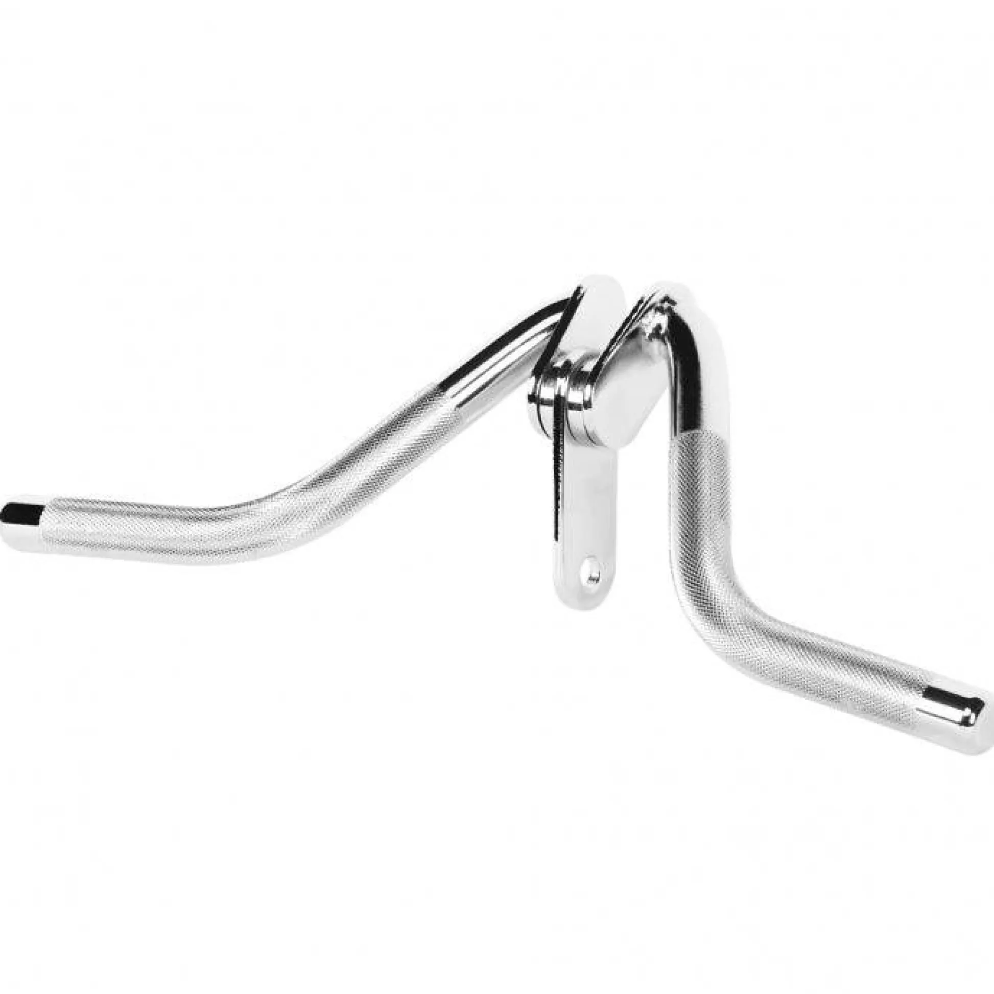 Gorilla Sports Trizeps V-Griff inkl, Drehgelenk Silber Hot
