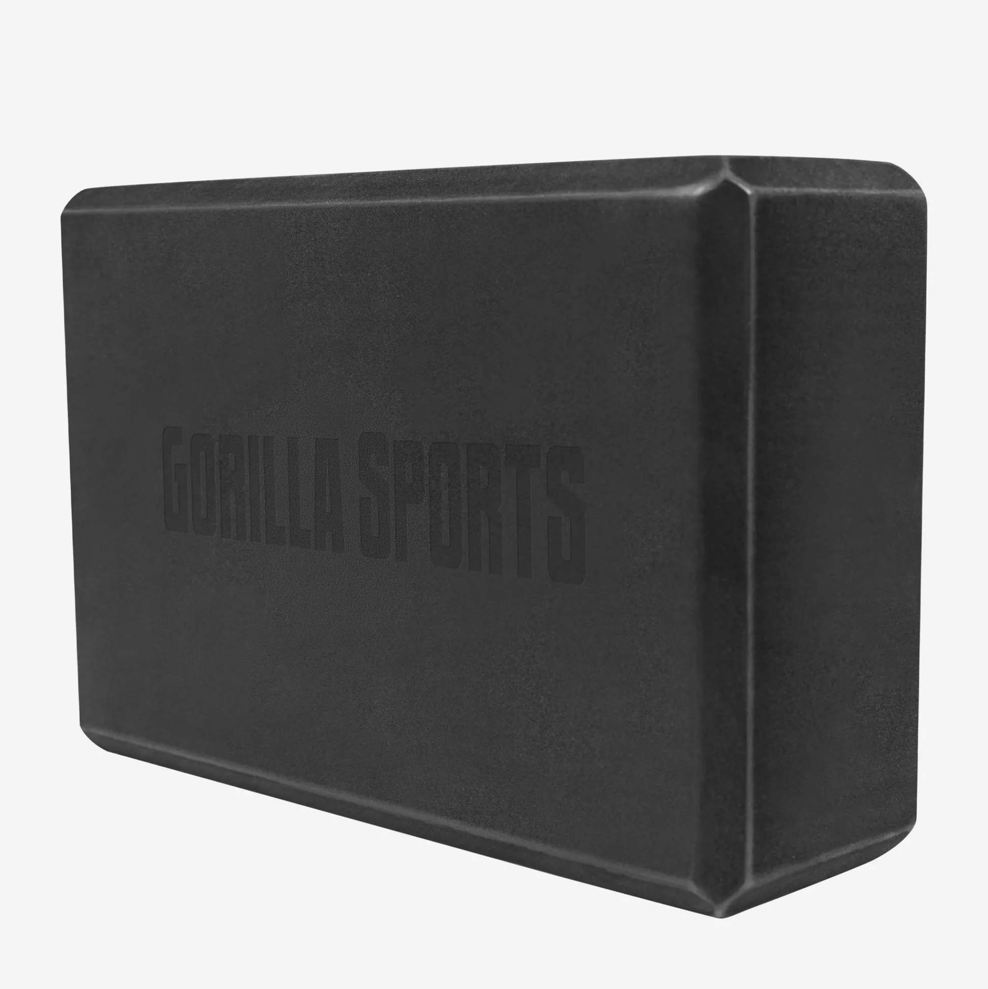 Gorilla Sports Yoga Block aus Schaumstoff Schwarz Clearance
