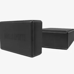 Gorilla Sports Yoga Block aus Schaumstoff Schwarz Online