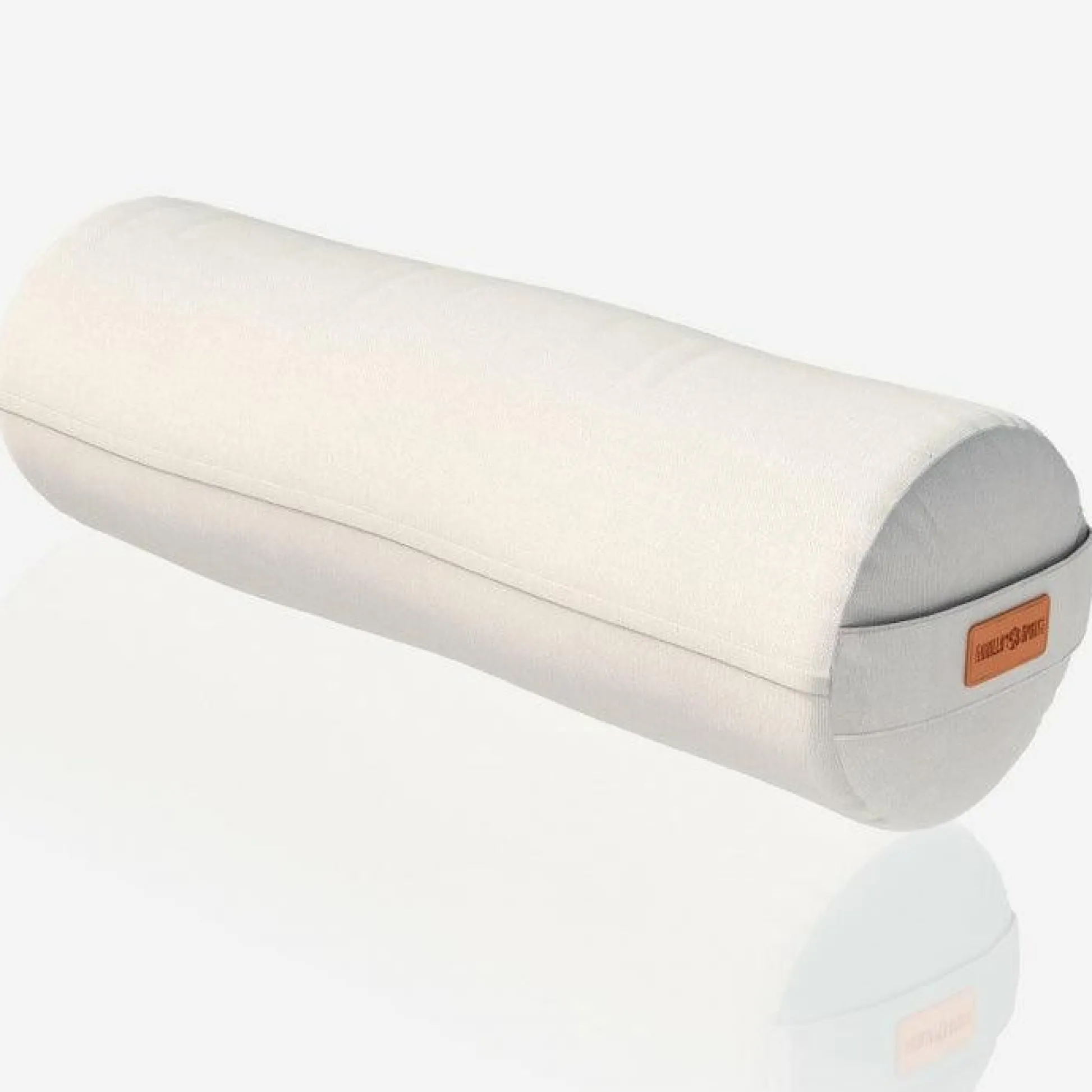 Gorilla Sports Yogabolster 65 cm Länge und 20 cm Sitzhöhe Schwarz