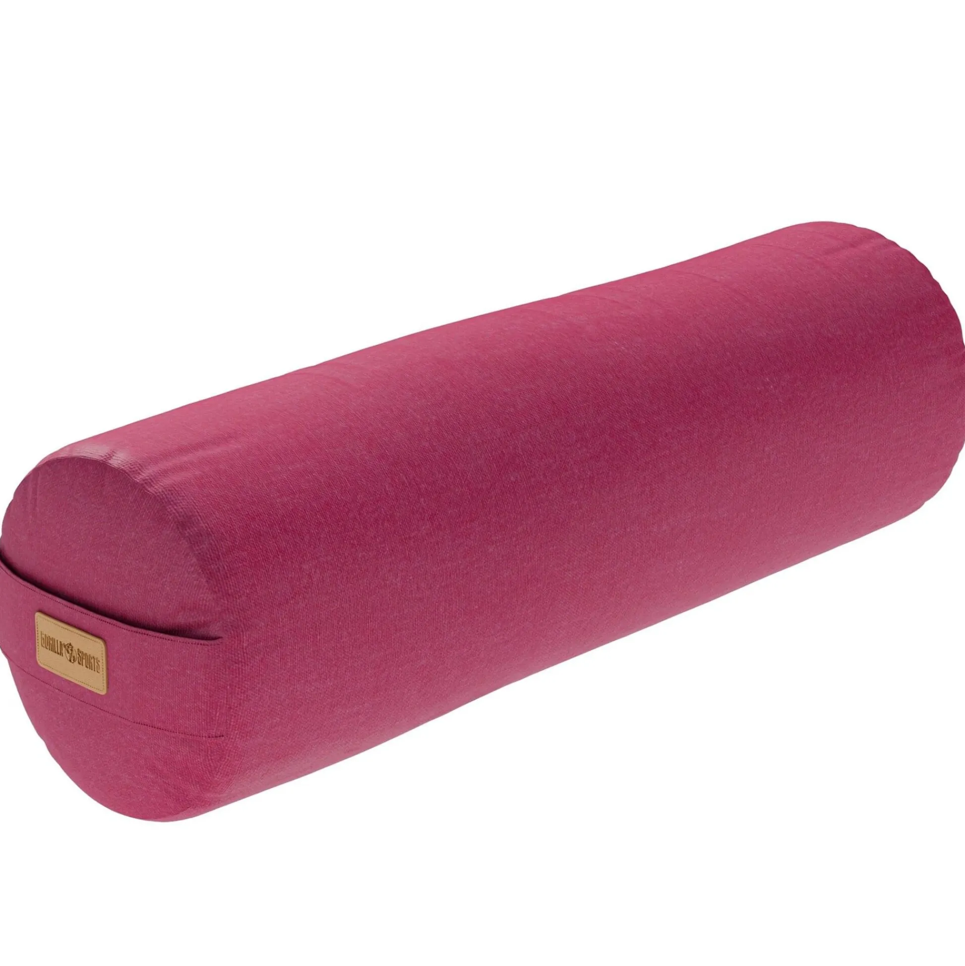 Gorilla Sports Yogabolster 65 cm Länge und 20 cm Sitzhöhe Lila Outlet