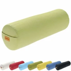 Gorilla Sports Yogabolster 65 cm Länge und 20 cm Sitzhöhe Grün Sale