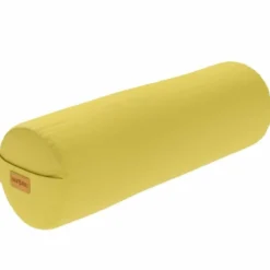 Gorilla Sports Yogabolster 65 cm Länge und 20 cm Sitzhöhe Gelb
