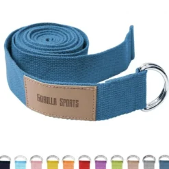 Gorilla Sports Yogagurt in verschiedenen Farben Türkis Clearance