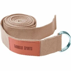 Gorilla Sports Yogagurt in verschiedenen Farben Braun New