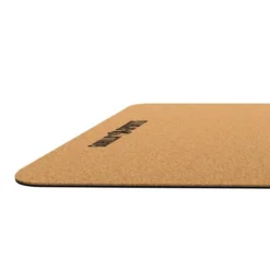 Gorilla Sports Yogamatte Kork 0,5 cm Dicke Braun / Schwarz Hot