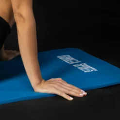 Gorilla Sports Yogamatte mit Tragegurt 190 x 60/100 x 1,5 cm Royal Best