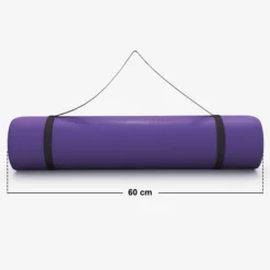 Gorilla Sports Yogamatte mit Tragegurt 190 x 60/100 x 1,5 cm Hellgrün Clearance