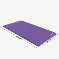 Gorilla Sports Yogamatte mit Tragegurt 190 x 60/100 x 1,5 cm Fuchsia Online