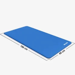 Gorilla Sports Yogamatte mit Tragegurt 190 x 60/100 x 1,5 cm Grün Hot