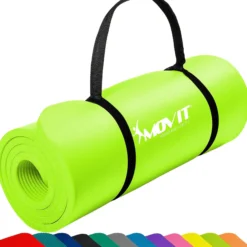 MOVIT Yogamatte 10/15 mm Dicke Hellgrün Clearance
