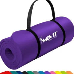 MOVIT Yogamatte 10/15 mm Dicke Purple Discount