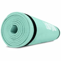 Gorilla Sports Yogamatte PVC mit Tragegurt 60 cm Breite und 0,5 cm Dicke Grau Online