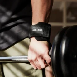 Gorilla Sports Zughilfen 2er Set mit Haken Schwarz / Silber Online